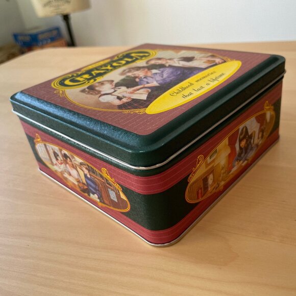Crayola 1994 Retro Tin Box - Picture 2 of 5